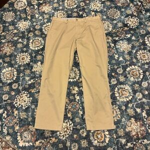 Polo Ralph Lauren Men’s Stretch Cotton Twill Straight Fit Tan Chino Pants 36/30